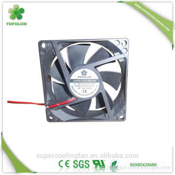 80x80x25mm 12V DC Cooling Fan, CPU Cooling fan, 8025 computer cooler fan